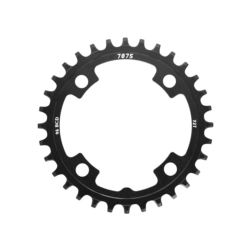 Plato 32d Sunrace Bcd 96mm Alu Negro 4 Brazos 1x11