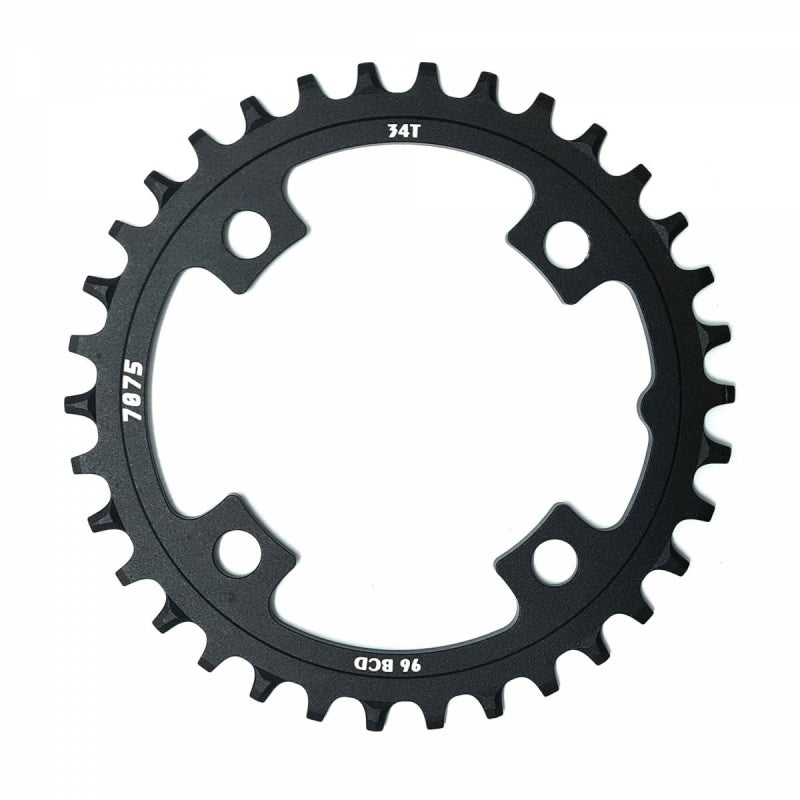 Plato 34d Sunrace Alu Bcd 96mm 4 Brazos 1x11-12v