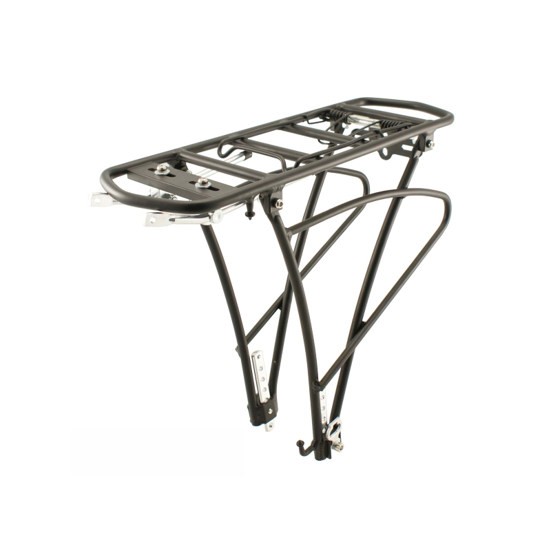 Portabultos Trasero Aluminio 26-28" Negro