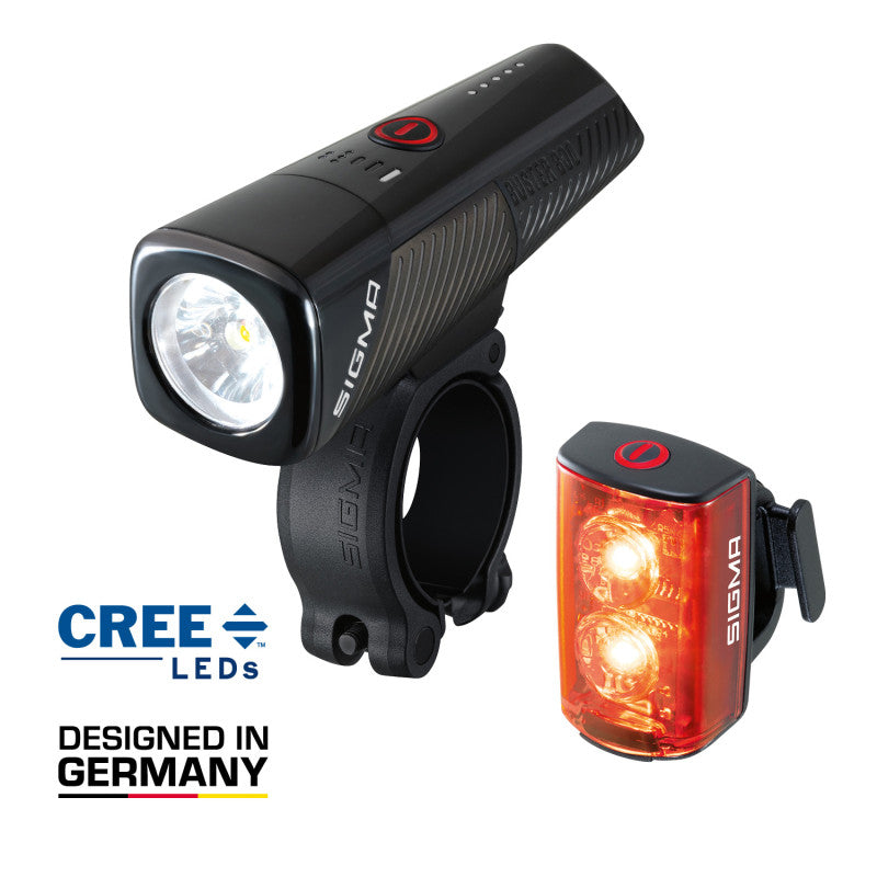 Sigma Set Buster 800 + Luz Trasera rl80 USB - SIGMA | ARS Bike Parts
