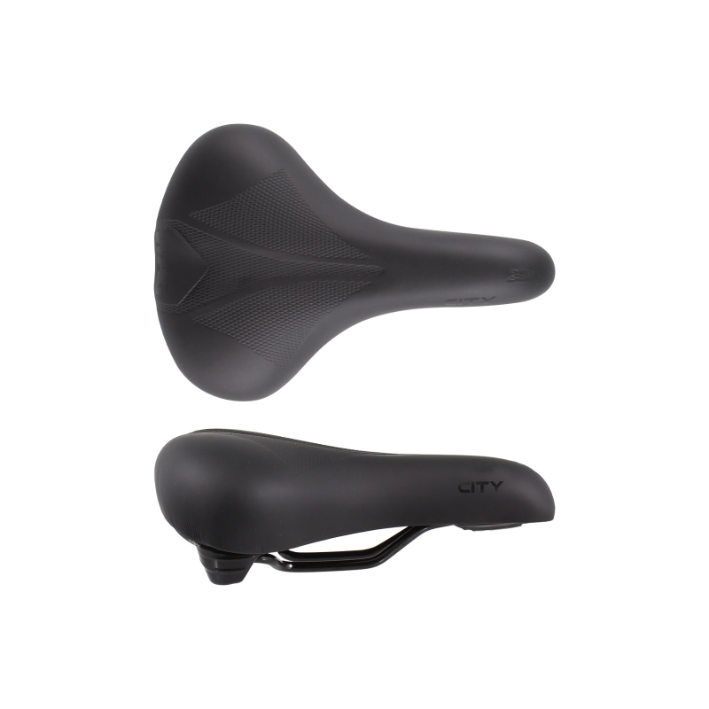 Sillín City Unisex Negro WAG - WAG | ARS Bike Parts