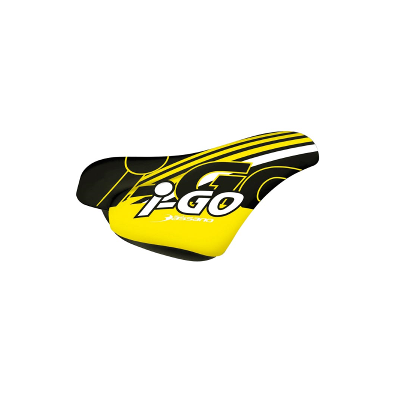 Selle Bassano Sillín Infantil, Model I-Go. Negro y Amarillo. - SELLE BASSANO | ARS Bike Parts