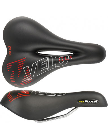 Sillín Velo Trans Am Gel Lady Negro L - VELO | ARS Bike Parts
