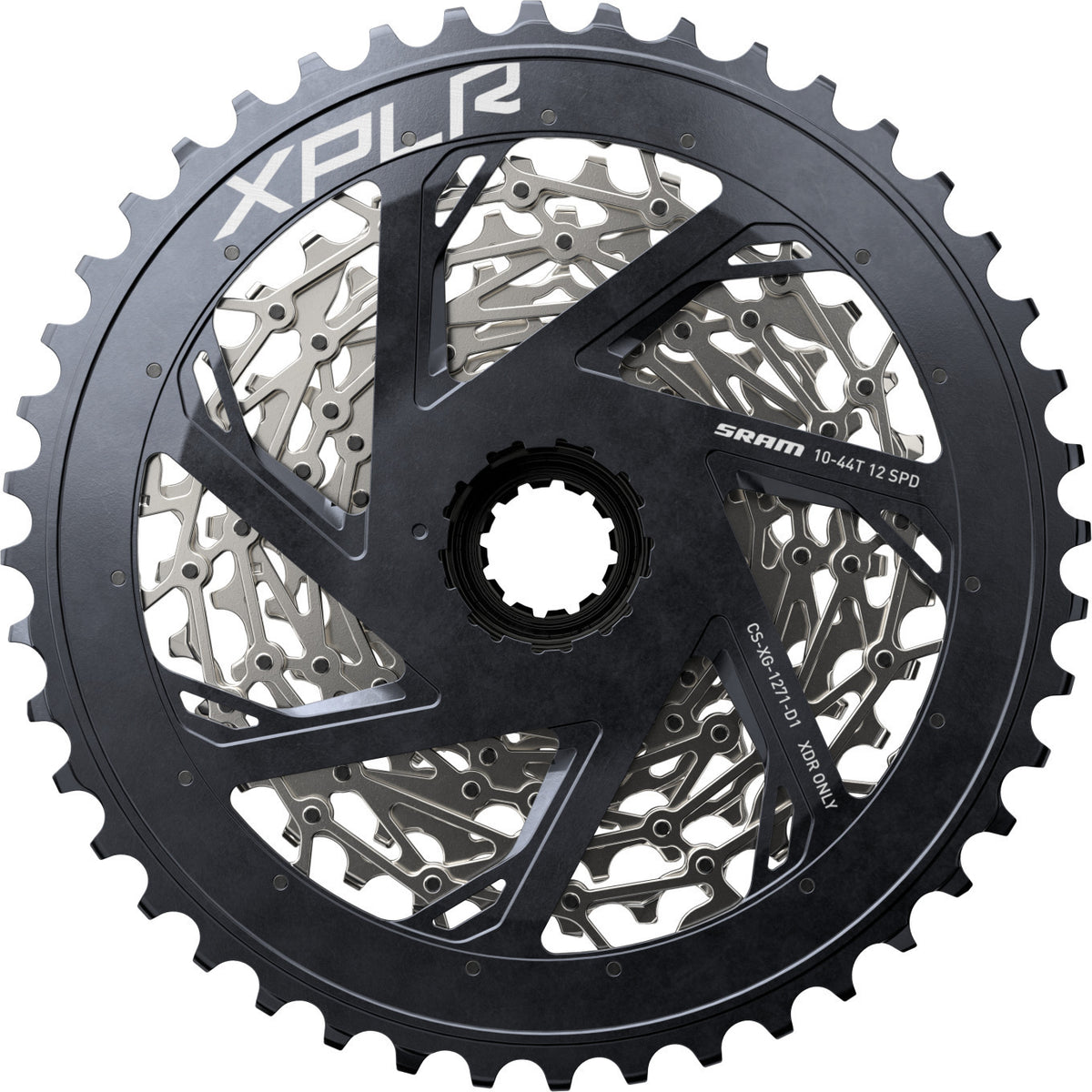 Cassette SRAM Force XPLR XG-1271 10-44, plata