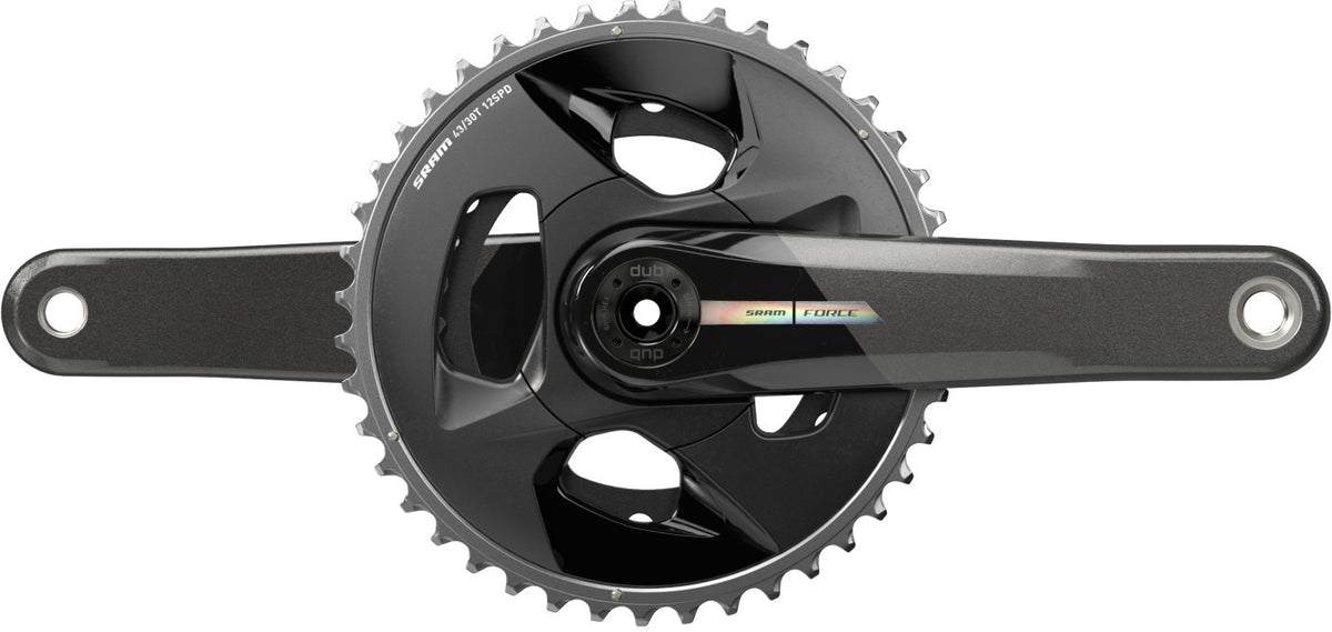 Sram Kurbelgarnitur Force 1x Axs Wide 175mm, 40t, Iridescent Ohne Innenlager, Dub