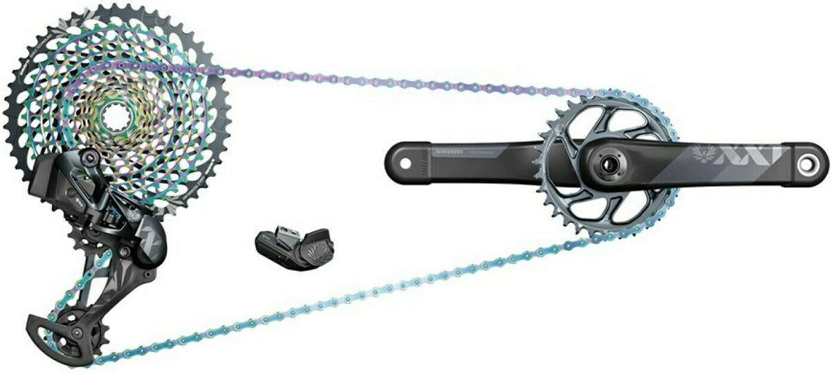 Juego De Bielas Sram Xx1 Eagle DH Dub 170mm, 34t Dm, Negro Sin Pedalier Dub, Cannondale Ai