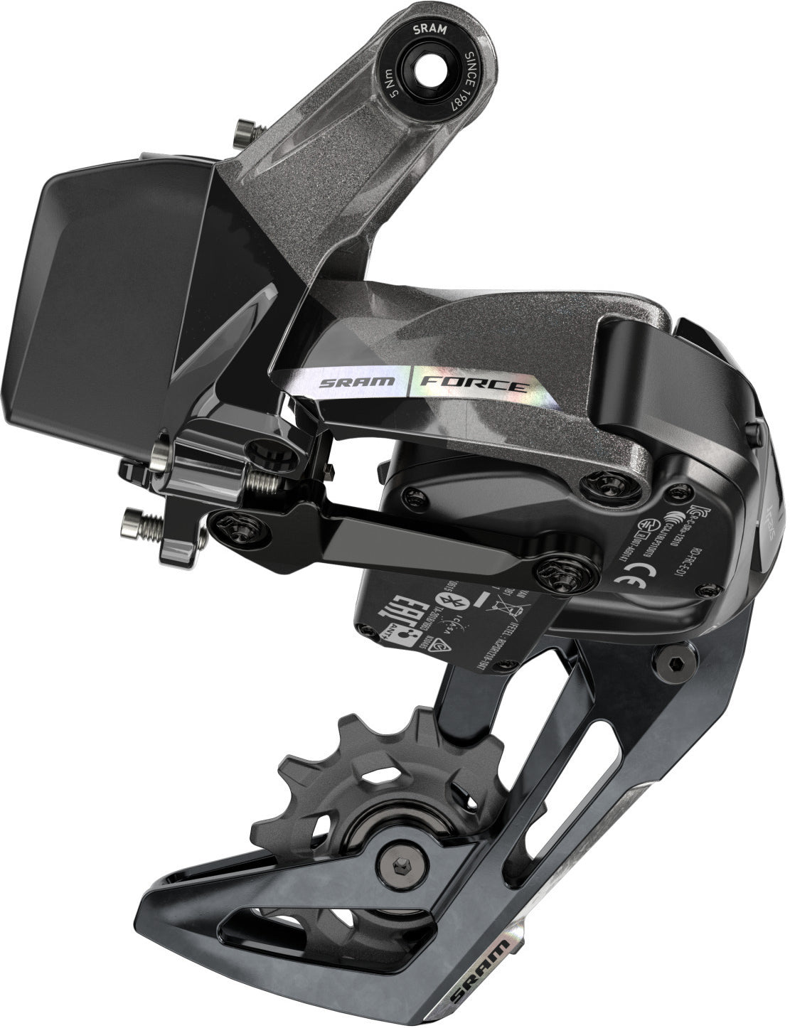 Cambio trasero SRAM Force AXS XPLR Iridescent 12 velocidades, (máx. 44T), sin batería