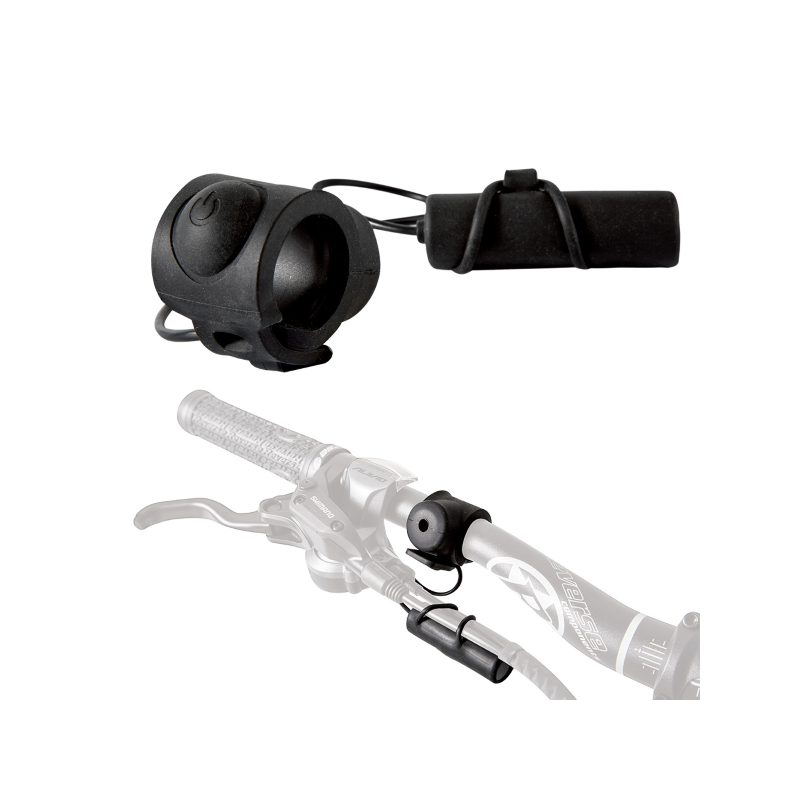 Timbre Electronico 100db, Resistente al Agua WAG Negro Bateria Incluida - WAG | ARS Bike Parts