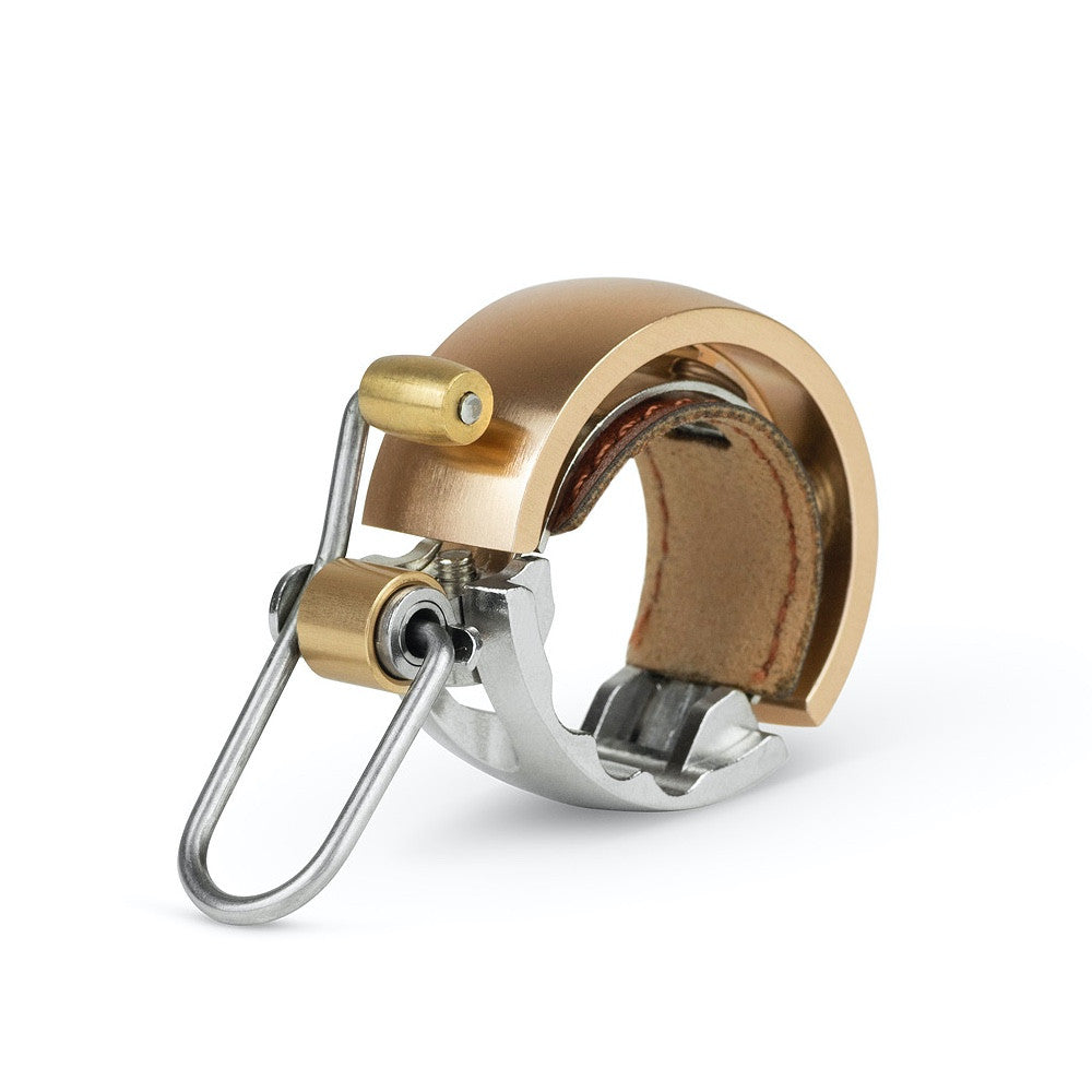 Timbre Knog Oi Luxe Pequeño (latón)