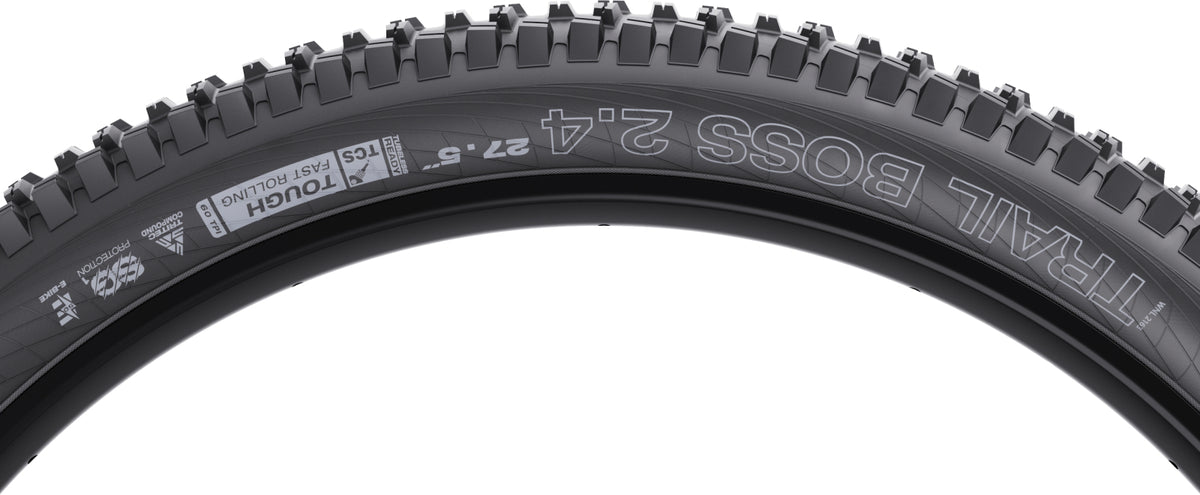 Cubierta Trail Boss 2.4 X 27,5" 60tpi Tritec Ip+e50 / Tough Hg Negro
