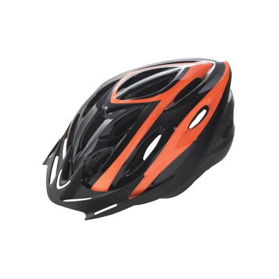 CASCO RIDER OUT-MOULD NEGRO/NARAN T.L 58-61CM WAG