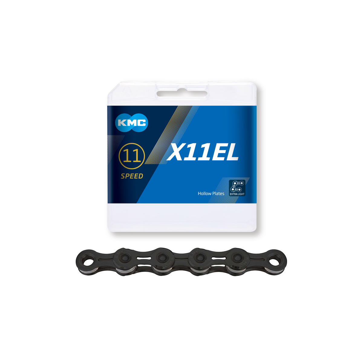 CADENA KMC X11 EL NEGRA 118P 11V