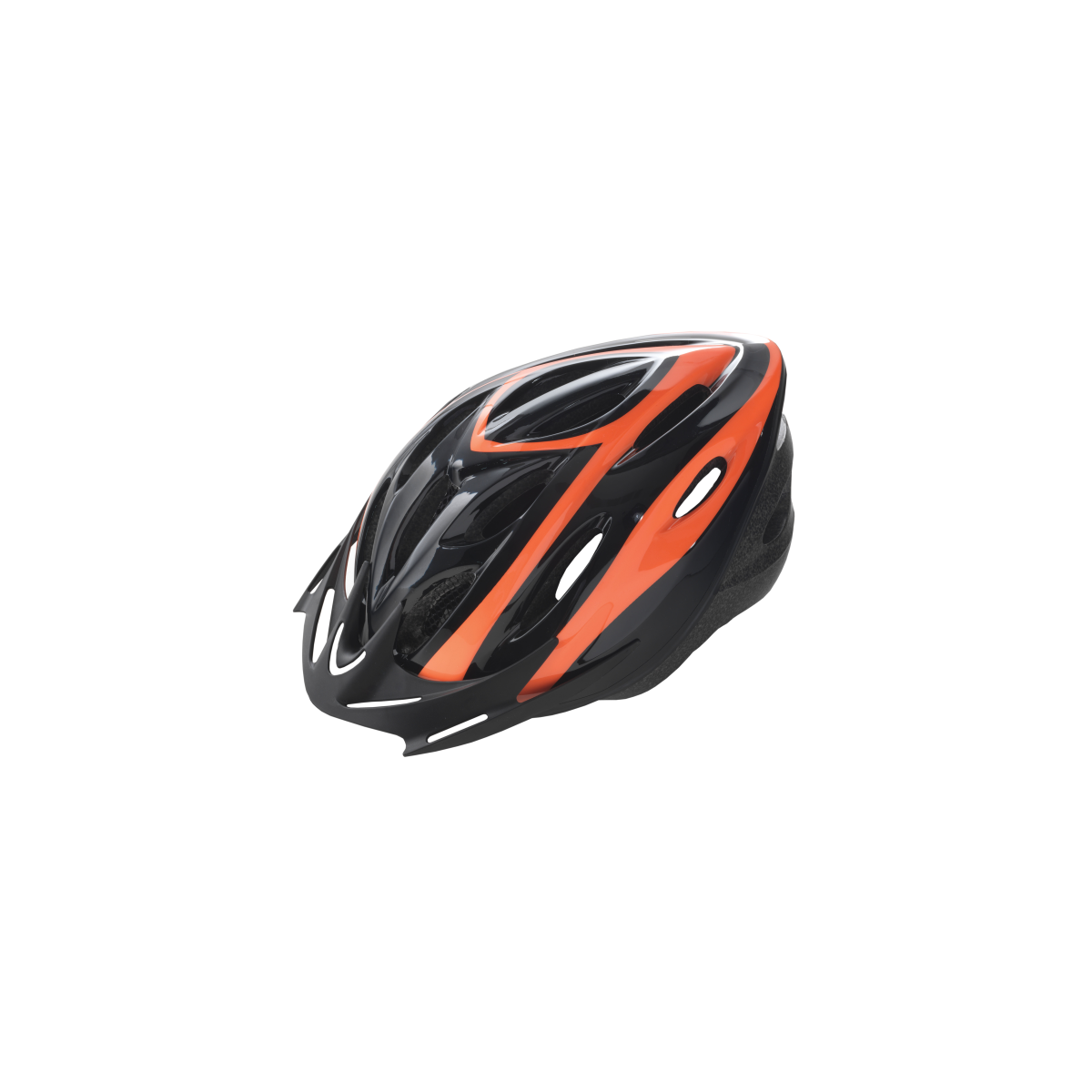 CASCO RIDER OUT-MOULD NEGRO/NARANJA T.M 54-58C WAG