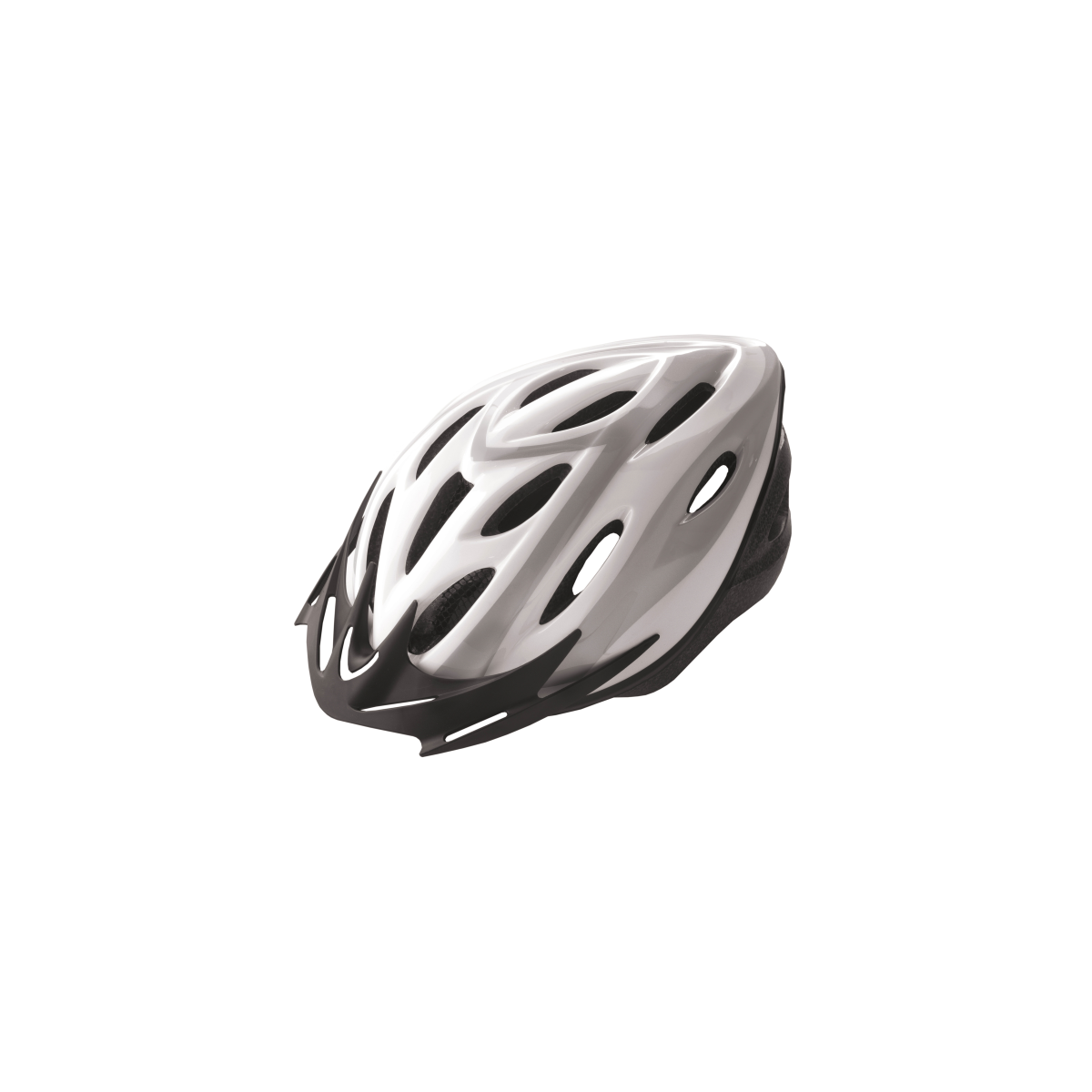 CASCO RIDER OUT-MOULD BLANCO/PLATA T.M WAG