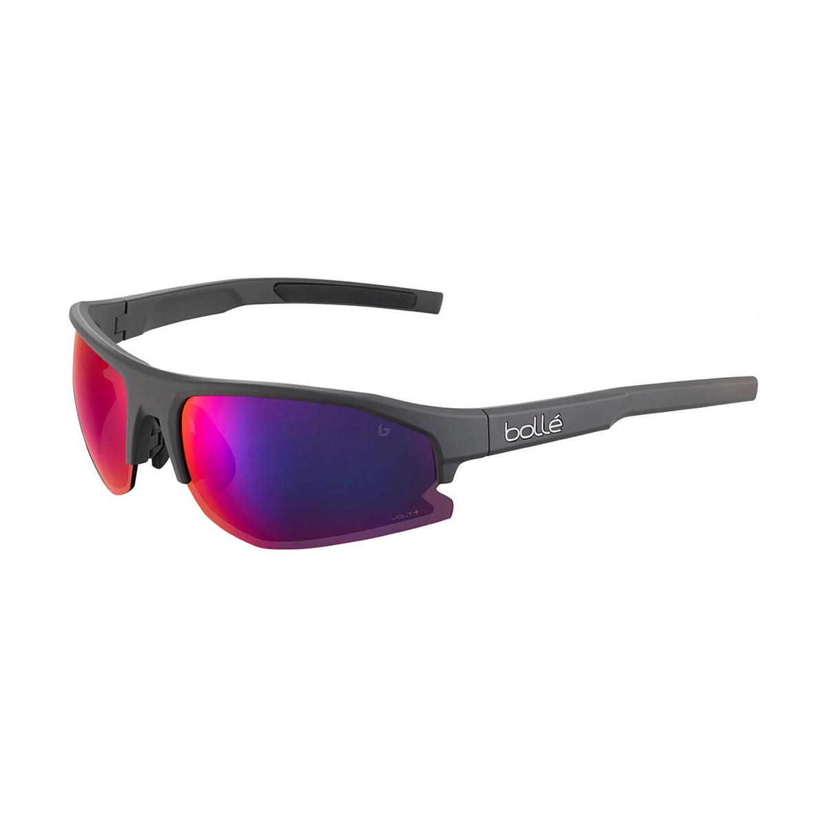 GAFAS BOLLÉ BOLT 2.0 TITANIUM MATTE (LENTES VOLT+ ULTRAVIOLETA POLARIZADAS)