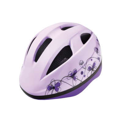 CASCO EARLY RIDER T-XS(48-52 CM)FLOWERS/VIOLET WAG