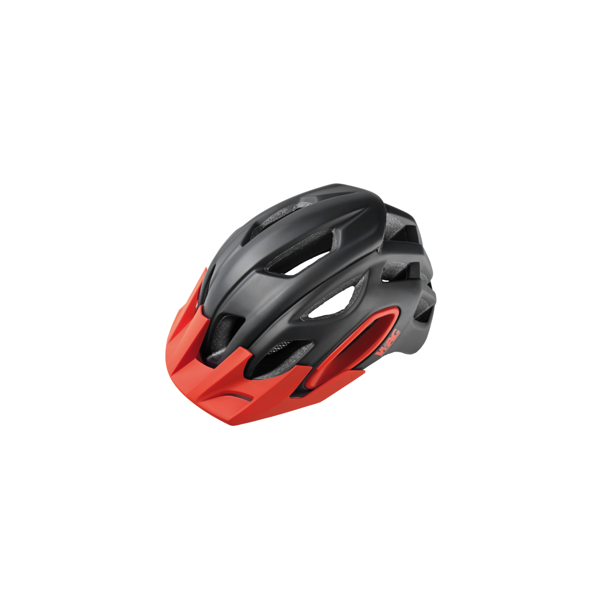 CASCO OAK T- M (55-60 CM), NEGRO ROJO WAG