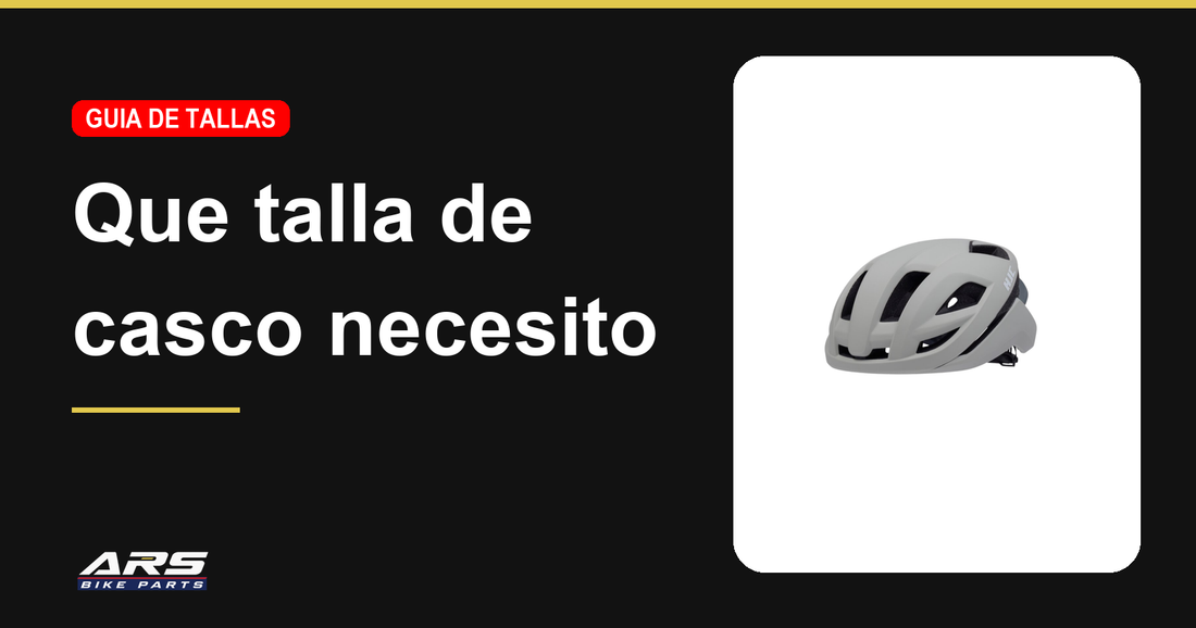 Que talla de casco necesito