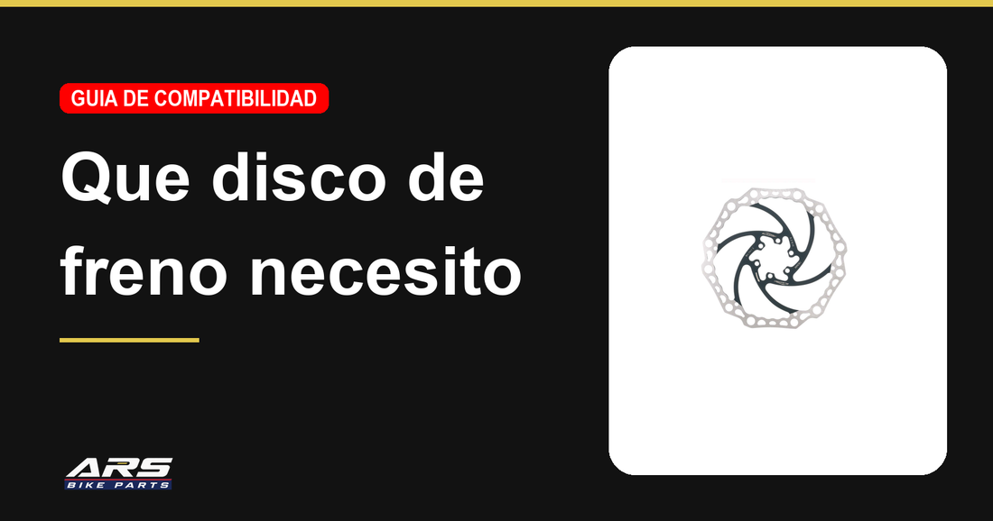 Qué disco de freno necesito — ARS Bike Parts