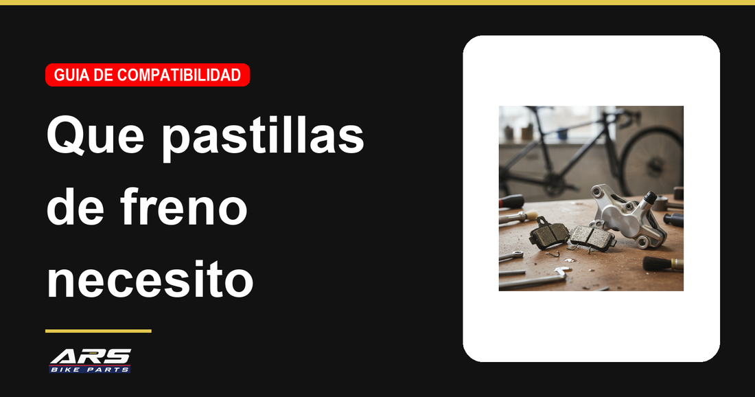 Qué pastillas de freno necesito — ARS Bike Parts