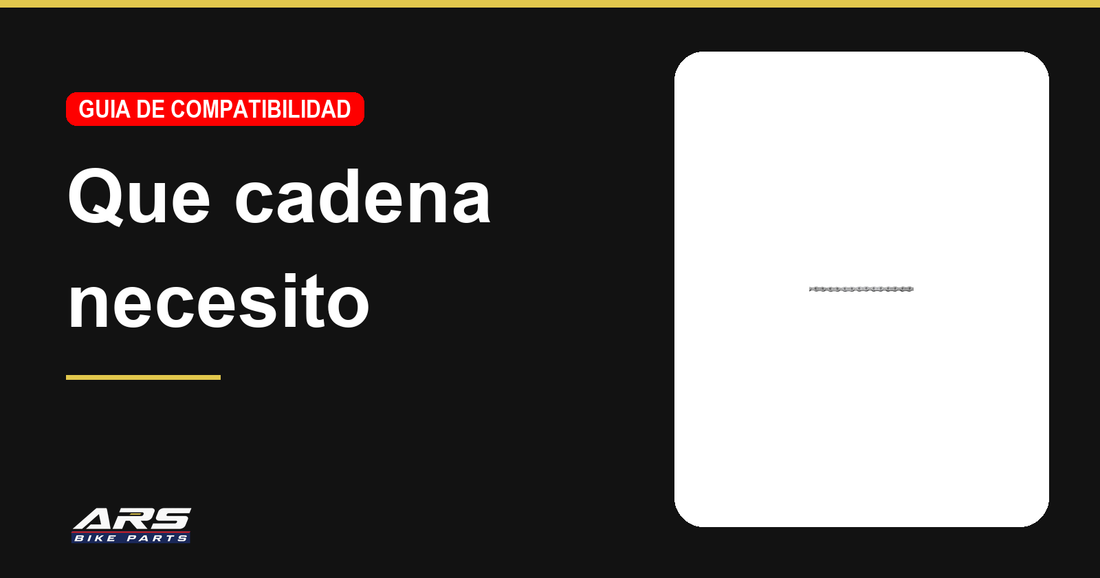 Qué cadena necesito: velocidades, ancho y compatibilidad Shimano, SRAM y Campagnolo