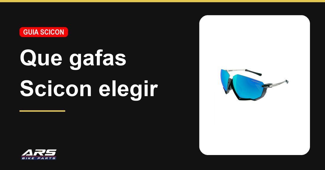 Qué gafas Scicon elegir: lente, ajuste y uso (carretera, MTB y graduadas)
