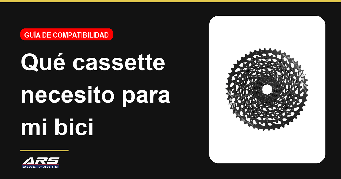 Qué cassette o piñones necesito: compatibilidad de 8 a 12 velocidades explicada