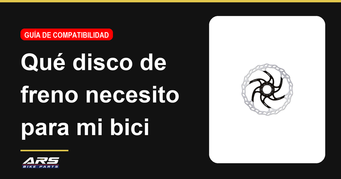 Qué disco de freno necesito: diámetros, Center Lock vs 6 tornillos y cómo no equivocarte