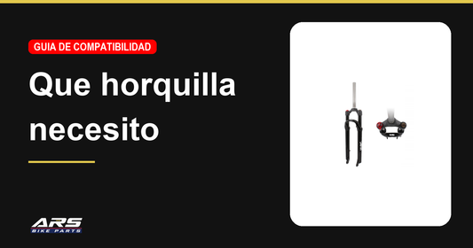 Qué horquilla de bicicleta necesito: recorrido, dirección, eje y offset