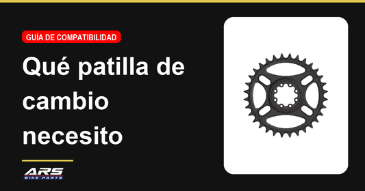 Guia de patillas de cambio compatibles