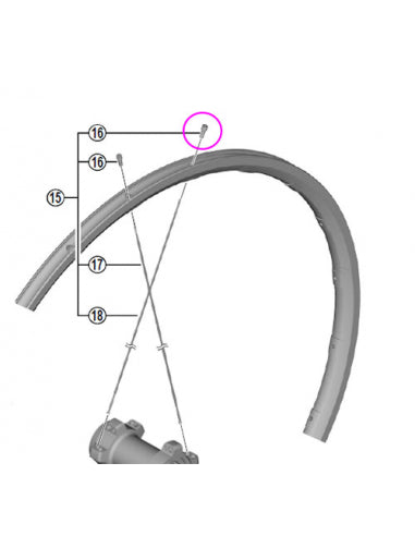 SHIMANO 1 Cabecilla Radio wh-9000c24 Negra - SHIMANO | ARS Bike Parts