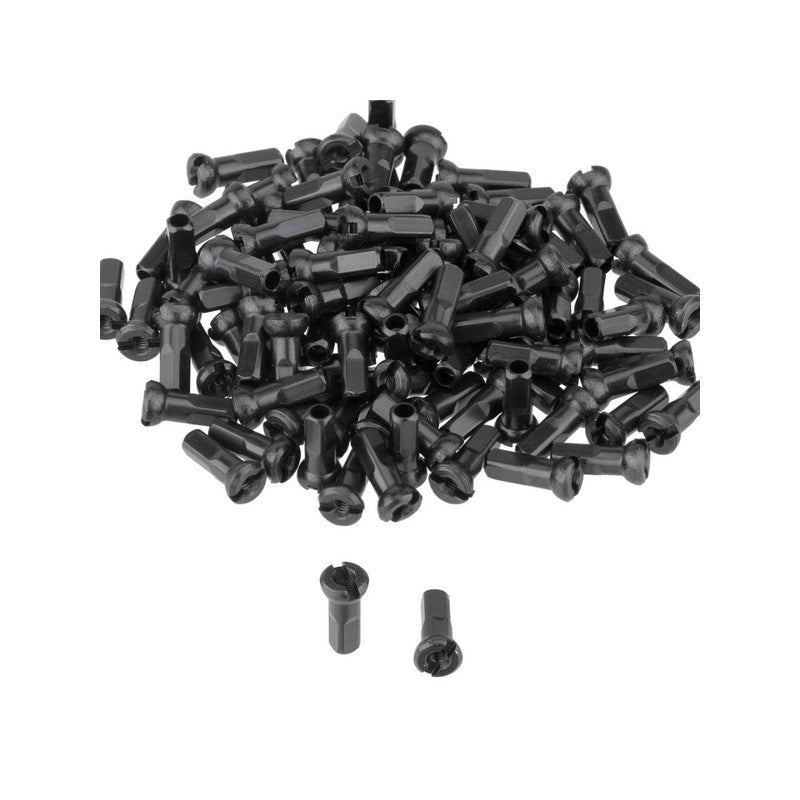 CN-Spoke 100 Cabecillas Negras 14g 14mm Laton - CN-SPOKE | ARS Bike Parts