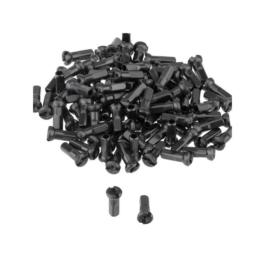 CN-Spoke 100 Cabecillas Negras 14g 14mm Laton - CN-SPOKE | ARS Bike Parts