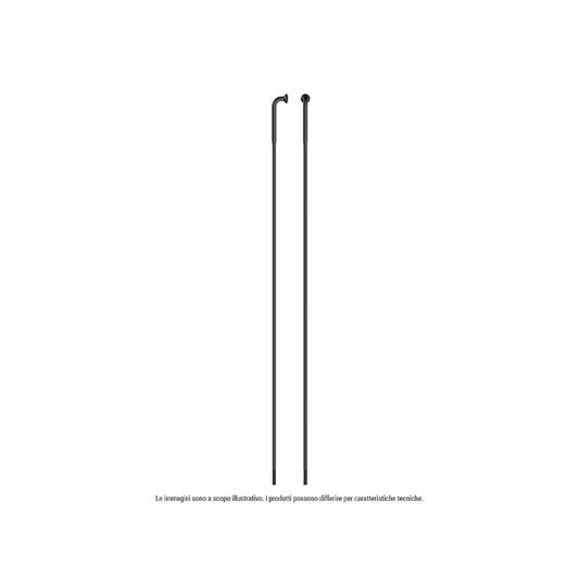 SAPIM 100 Radios Race Inox J-Bend 280mm Negro - SAPIM | ARS Bike Parts