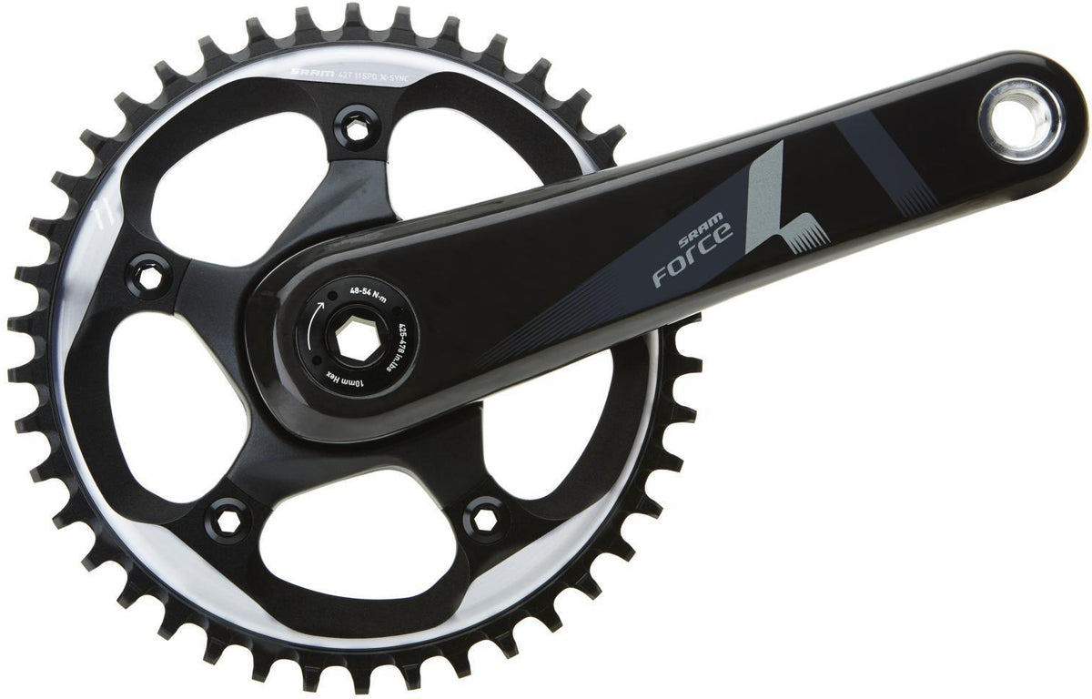 Bielas SRAM Force 1 GXP 170 mm con plato X-Sync 42D (cazoletas GXP no incluidas)