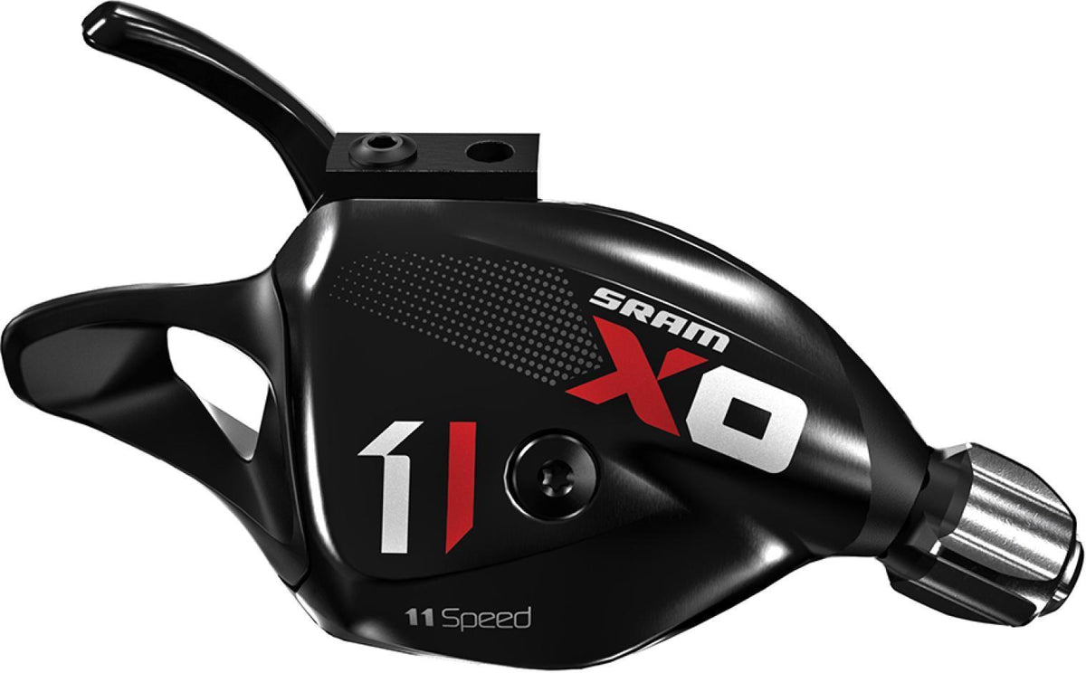 Mando de cambio trasero X01 Trigger 11 velocidades con abrazadera discreta Rojo