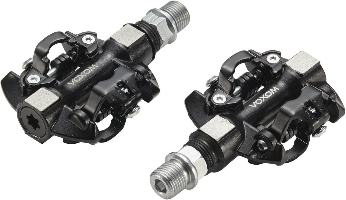 Pedal MTB Voxom Pe17 SPD, Negro