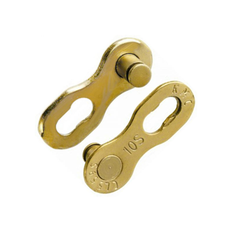 2 Enganches Cadena Kmc Oro 10v - KMC | ARS Bike Parts