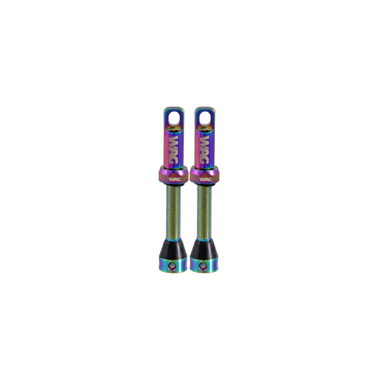 WAG 2 Valvulas Tubeles Aluminio 44mm Oil Slik - WAG | ARS Bike Parts