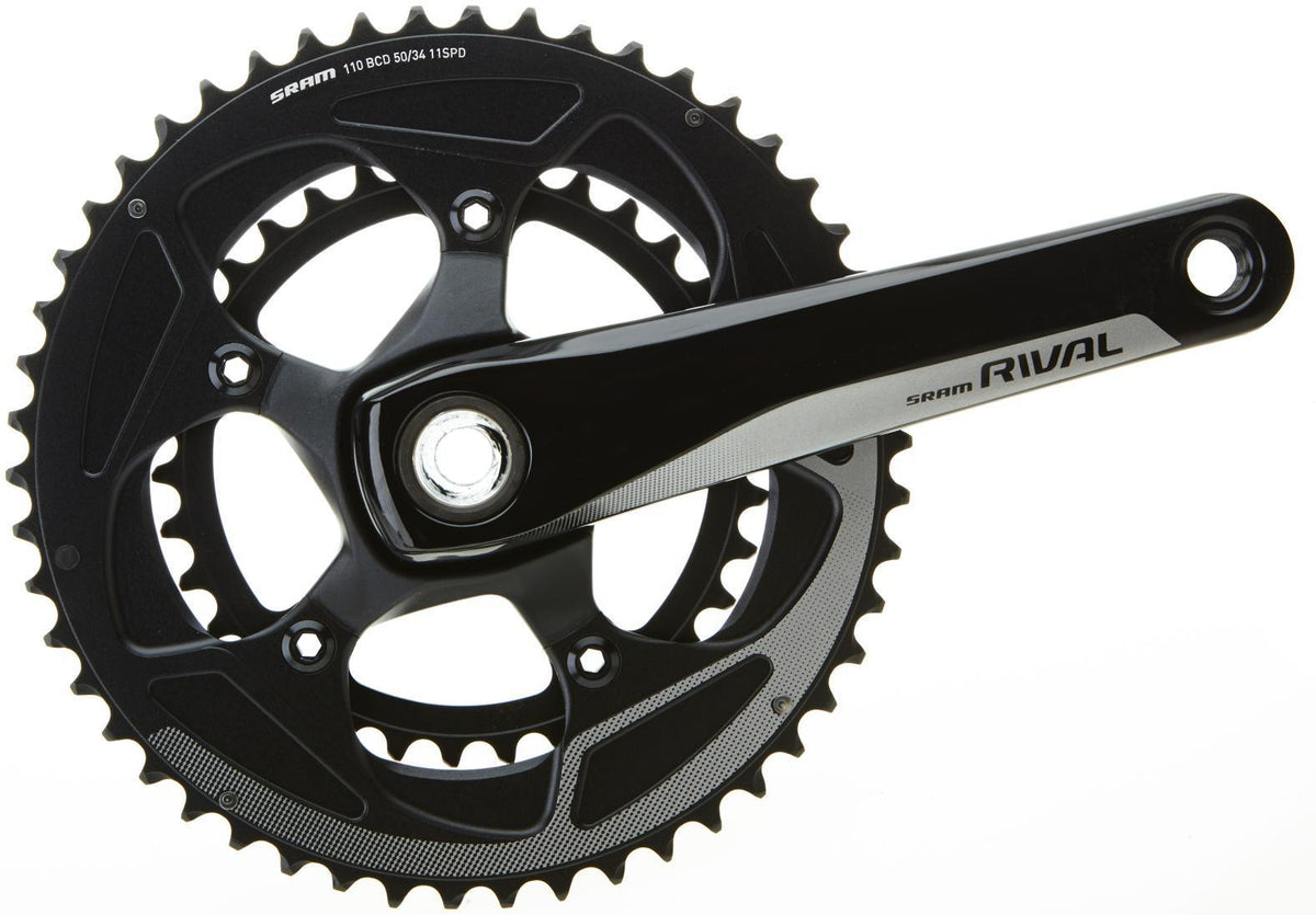 Juego de bielas Rival22 GXP 170 50-34 Yaw, cazoletas GXP no incluidas