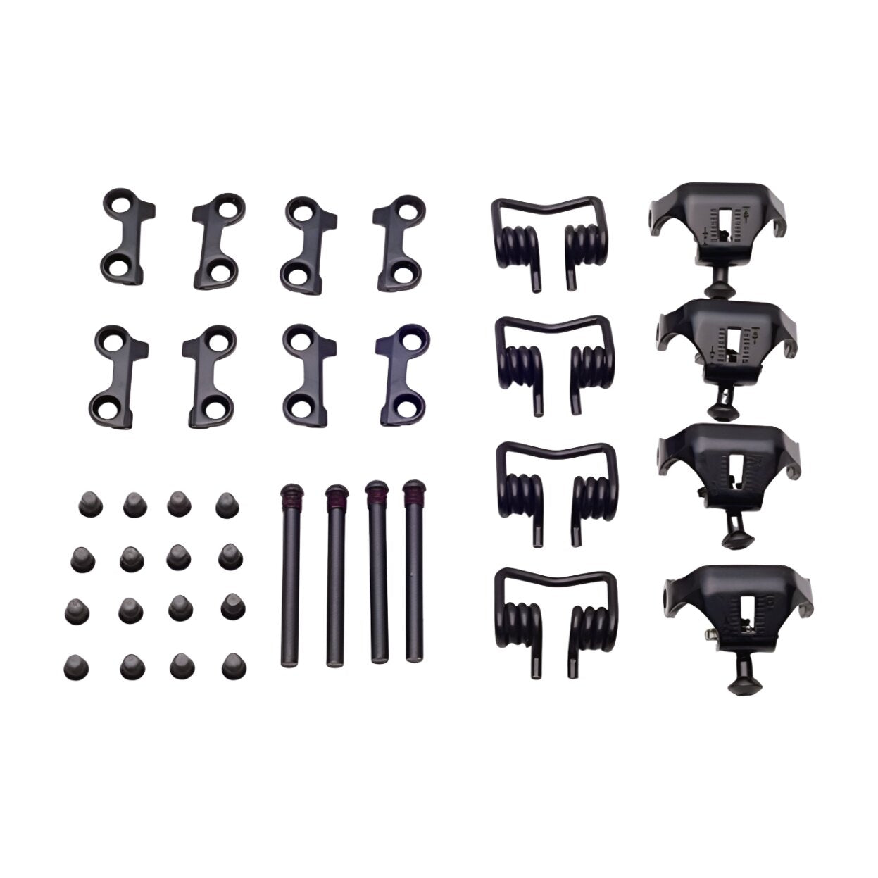 HT Components Despiece Completo Clip Enganche Pedales HT X3 (negro) - HT Components | ARS Bike Parts