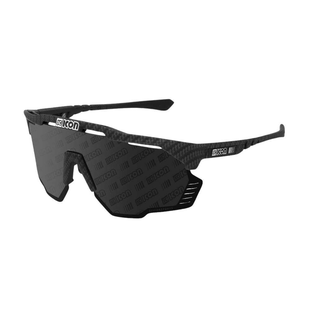 Gafas SCICON Aeroshade Kunken Monogram Carbon Matt (lente Monogram Plata) - SCICON | ARS Bike Parts