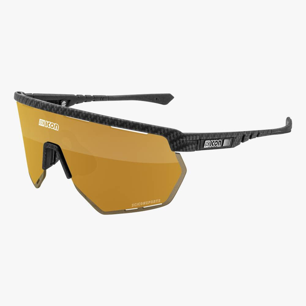 Gafas SCICON Aerowing Carbon Matt (lente Multiespejo Bronce) - SCICON | ARS Bike Parts