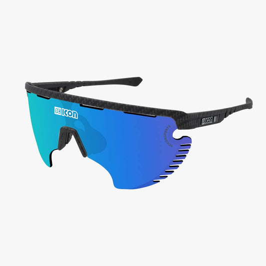 Gafas SCICON Aerowing Lamon Carbon Matt (lente Multiespejo Azul) - SCICON | ARS Bike Parts
