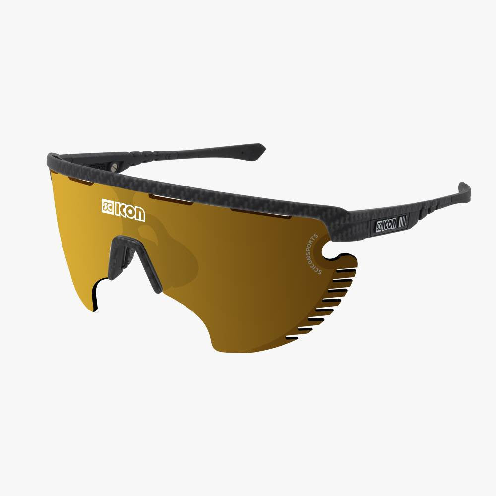 Gafas SCICON Aerowing Lamon Carbon Matt (lente Multiespejo Bronce) - SCICON | ARS Bike Parts