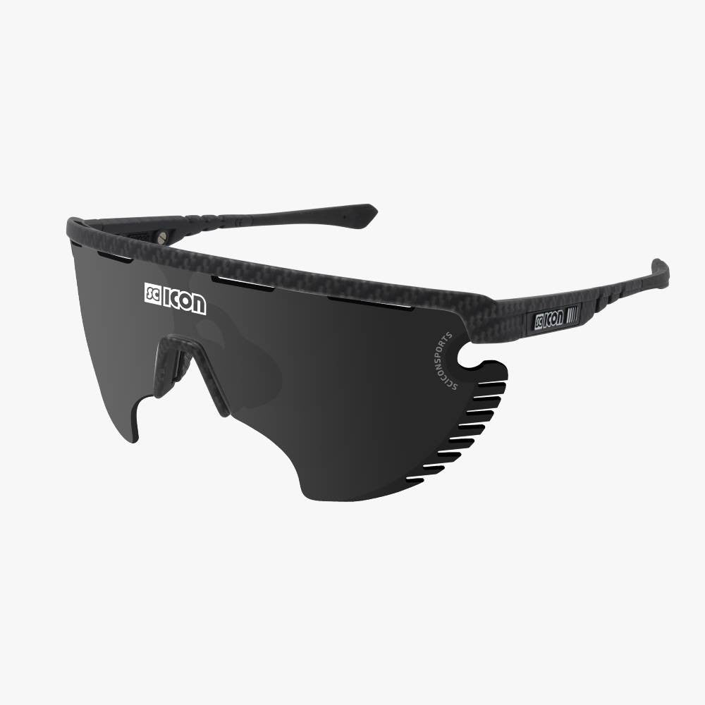Gafas SCICON Aerowing Lamon Carbon Matt (lente Multiespejo Plata) - SCICON | ARS Bike Parts