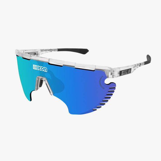Gafas SCICON Aerowing Lamon Cristal Brillante (lente Multiespejo Azul) - SCICON | ARS Bike Parts