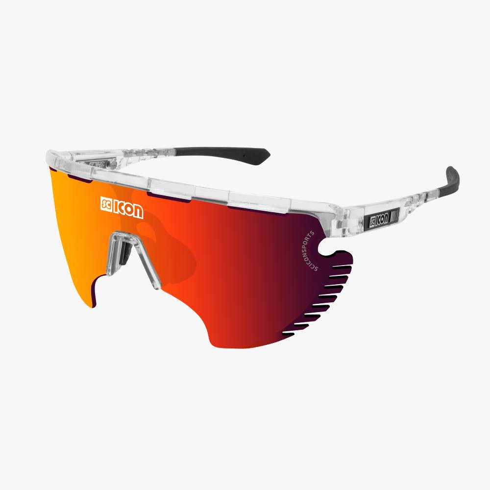 Gafas SCICON Aerowing Lamon Cristal Brillante (lente Multiespejo Roja) - SCICON | ARS Bike Parts