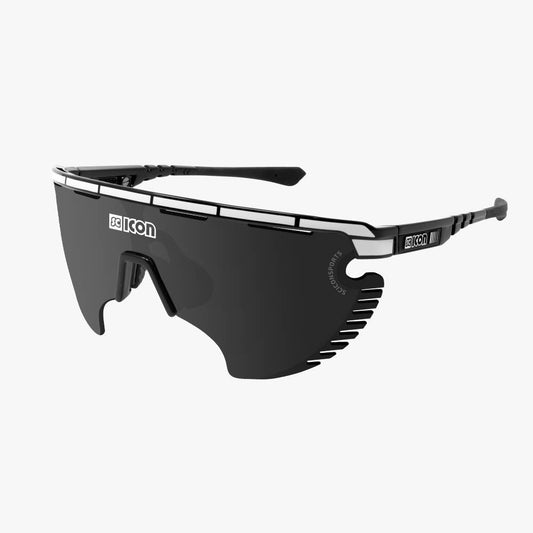 Gafas SCICON Aerowing Lamon Negro/blanco (lente Multiespejo Plata) - SCICON | ARS Bike Parts