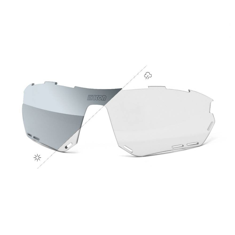 Lente Scicon Aerotech Fotocromática Plata